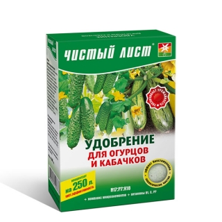 Чистий лист*Огірки-Кабачки* (100г)
